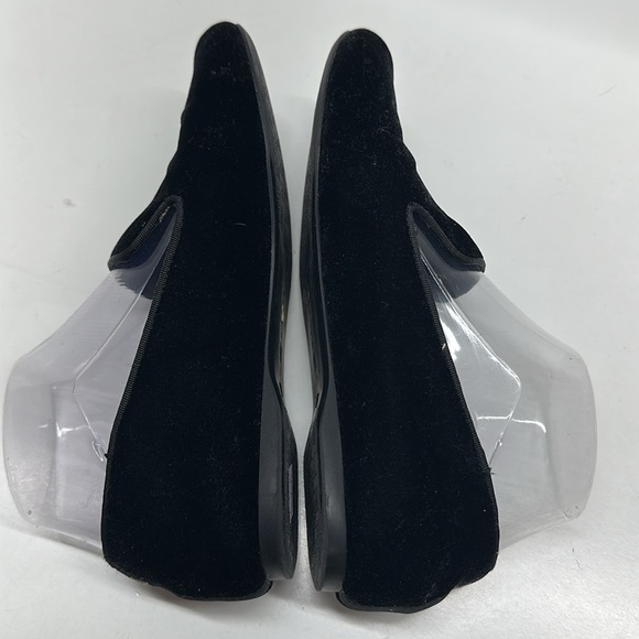 Birdies Starling Loafers Slip On Flat Shoes Velvet Shearling Lined Black 7.5 - Picture 7 of 9